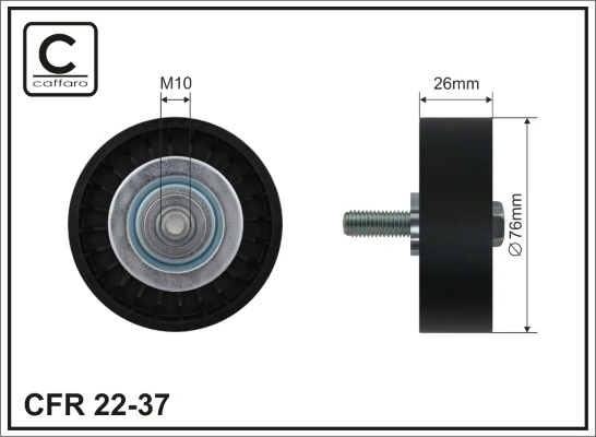 Натяжний ролик BSG 65615019 ціна, від 16.87 USD