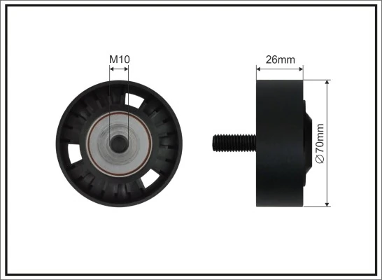MPQ1378 Magneti Marelli Ролик приводного ременя, паразитний