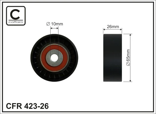MPQ1174 Magneti Marelli Ролик приводного ременя, паразитний