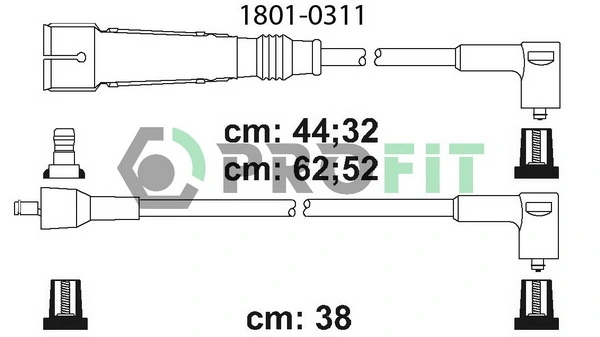  Високовольтні дроти Volkswagen Polo 2