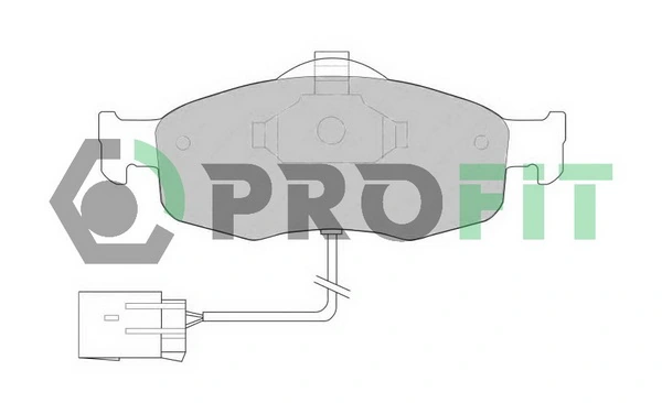 Передні гальмівні колодки на Ford Scorpio I GAE, GGE