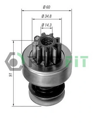 Бендикс Mercedes A0011510213 ціна, від 14.83 USD