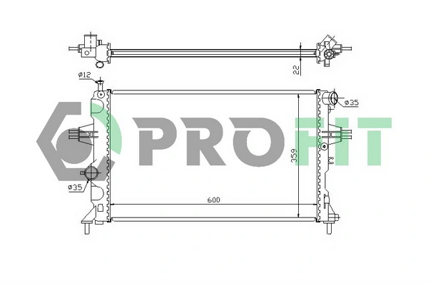 Радіатор основний Nissens 63004 ціна, від 49.02 USD