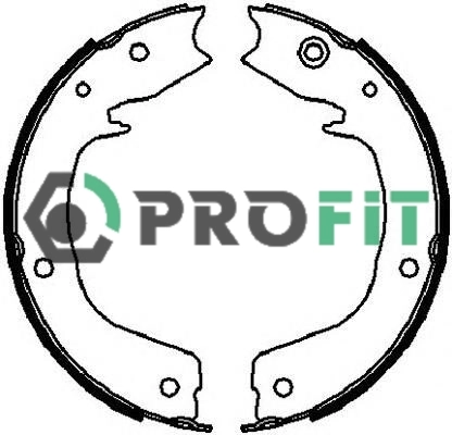 Колодки ручника / стоянкового гальма Chrysler MR510557 ціна, від 25.36 USD