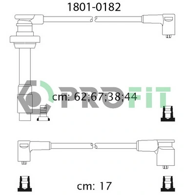 Дріт високовольтний Nissan Serena 
