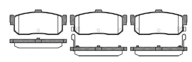 Купити C21040FBK FBK Задні колодки