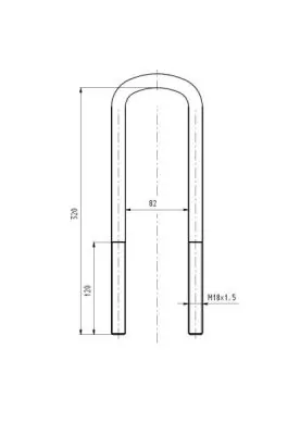 STR50309 STR Скоба ресори