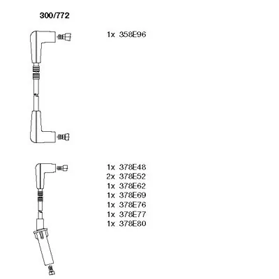 K04728190AC Fiat/Alfa/Lancia Проводи високовольтні