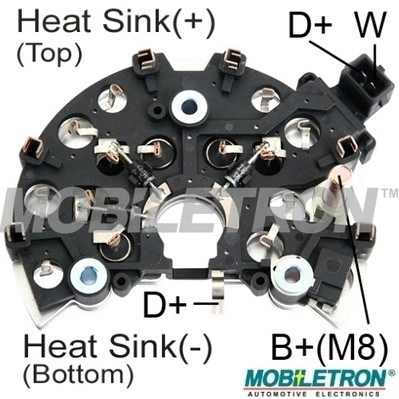 Діодний випрямляч на Volkswagen LT 28-35 II 2DB, 2DE, 2DK