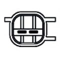 ABUS002 Mobiletron Датчик АБС (ABC) передній, лівий