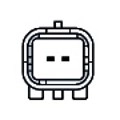 ABEU007 Mobiletron Датчик АБС (ABS) задній