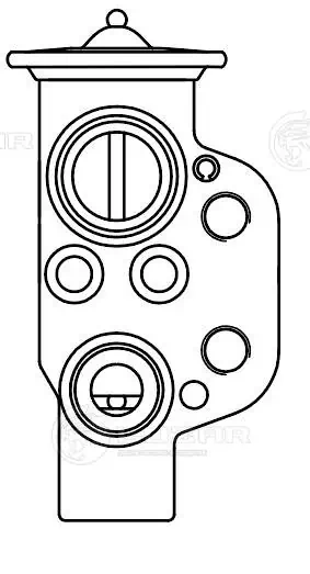 Клапан TRV, кондиціонера VW1243 Starline