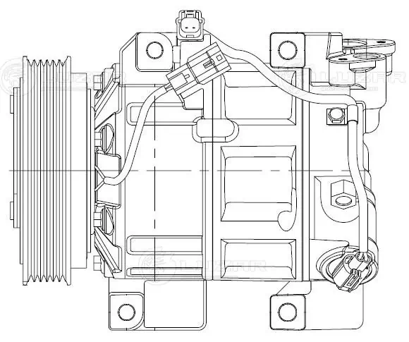 Компресор системи кондиціювання Luzar LCAC1425 ціна, від 336.99 USD
