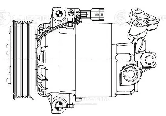 Компресор системи кондиціювання Luzar LCAC14JB ціна, від 180.18 USD