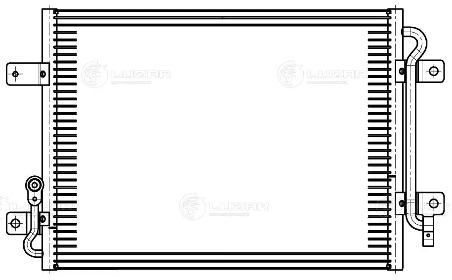 Конденсатор кондиціонера Fiat Albea седан (172) (2002 - 2011) ціна, від 114.41 USD