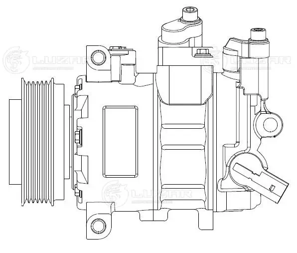 Купити 4472601310 Denso Компресор кліматичної установки