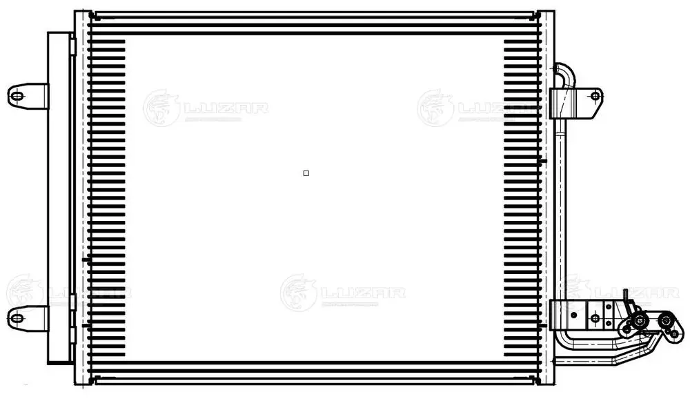 Конденсатор кондиціонера Luzar LRAC1811 ціна, від 88.68 USD