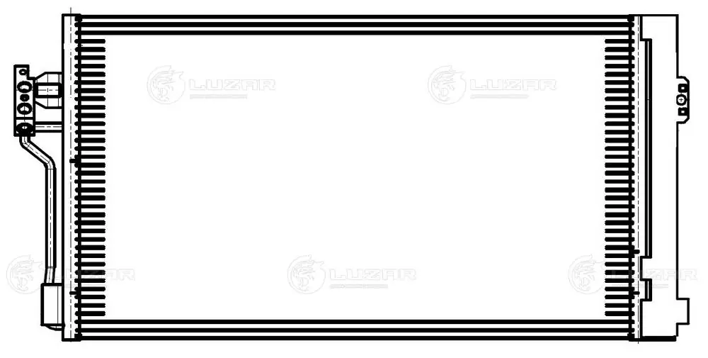 Конденсатор кондиціонера Luzar LRAC1504 ціна, від 84.83 USD