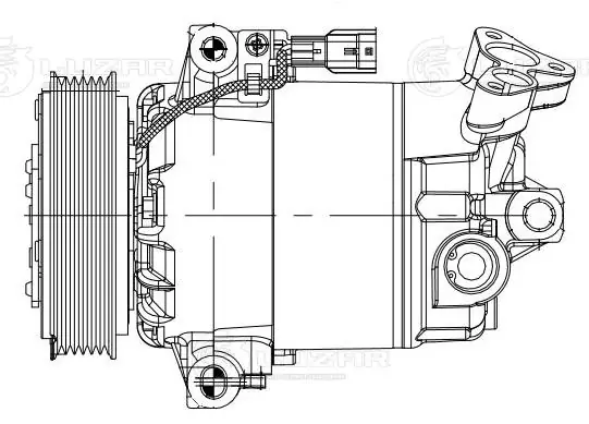 Компресор системи кондиціювання Luzar LCAC14JD ціна, від 184.61 USD