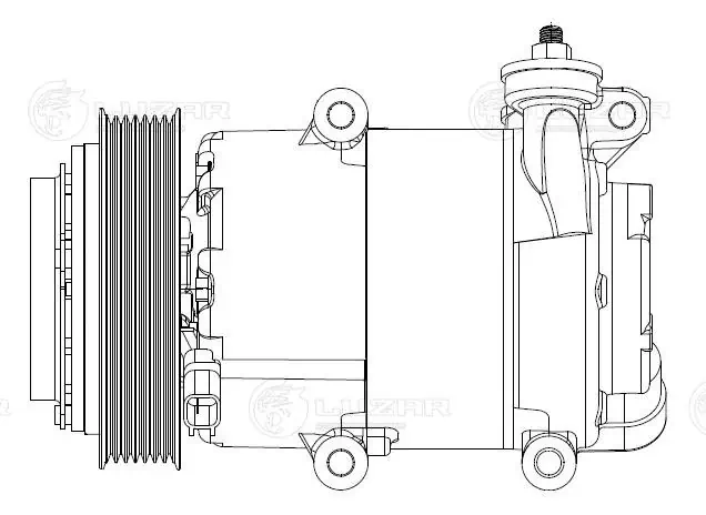 Компресор системи кондиціювання Luzar LCAC1089 ціна, від 278.50 USD