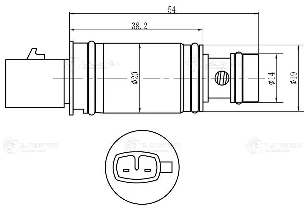 Купити 51935564 Fiat/Alfa/Lancia Клапан компресора кондиціонера