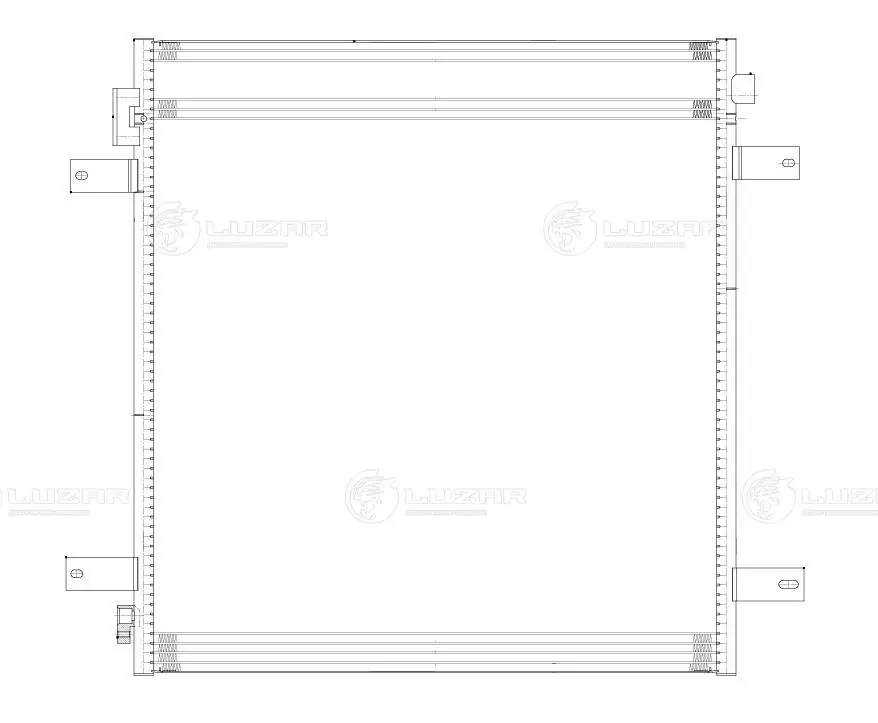 Конденсатор кондиціонера Koyorad CD020562 ціна, від 113.53 USD