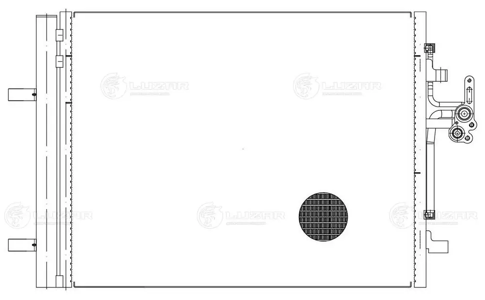 Конденсатор кондиціонера Ford 6G9119710DB ціна, від 99.16 USD