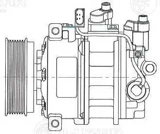 Компресор системи кондиціювання Luzar LCAC1858 ціна, від 235.87 USD