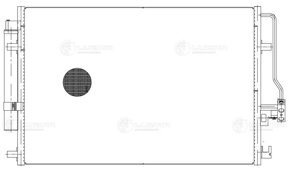 Конденсатор кондиціонера Luzar LRAC1502 ціна, від 97.85 USD