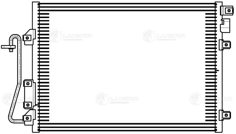 Конденсатор кондиціонера Luzar LRAC0926 ціна, від 67.36 USD