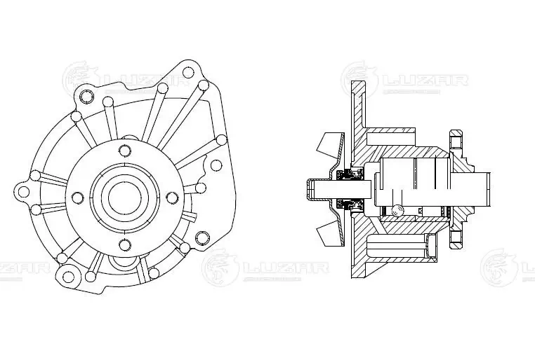 Купити Помпа Toyota Land Cruiser PRADO J150