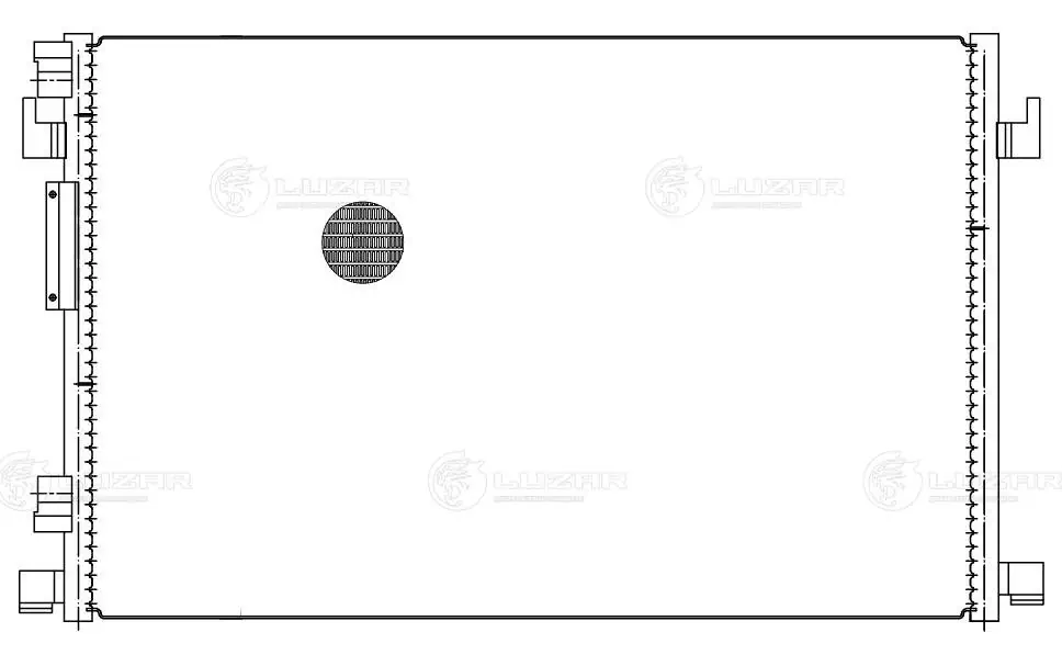 Конденсатор кондиціонера Luzar LRAC2144 ціна, від 67.29 USD