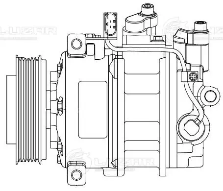Компресор системи кондиціювання Luzar LCAC1855 ціна, від 245.61 USD