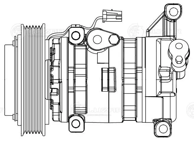 Компресор системи кондиціювання Luzar LCAC2549 ціна, від 380.40 USD