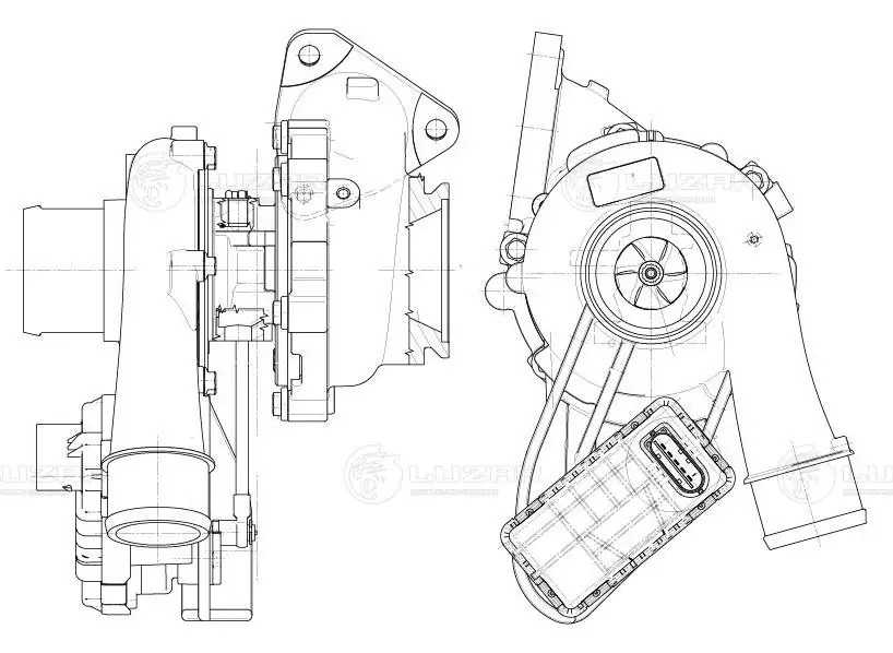Турбокомпресор Peugeot Boxer III