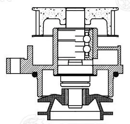 Купити 1317464080 Fiat/Alfa/Lancia Насос охолоджуючої рідини