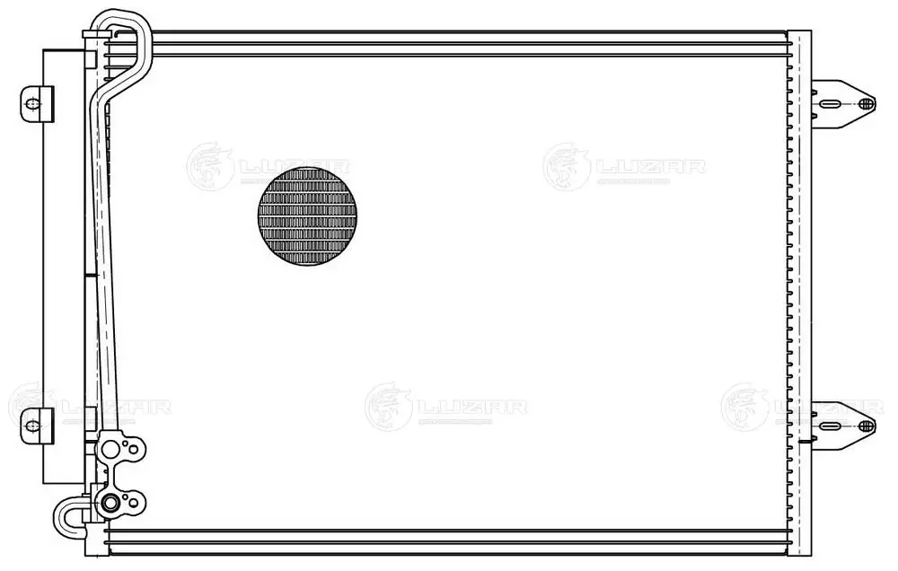 Конденсатор кондиціонера Luzar LRAC181C ціна, від 77.91 USD