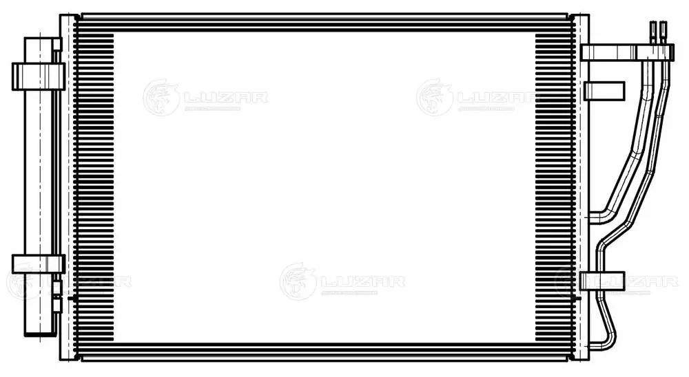 Купити CD820765 Koyorad Радіатор системи охолодження кондиціонера