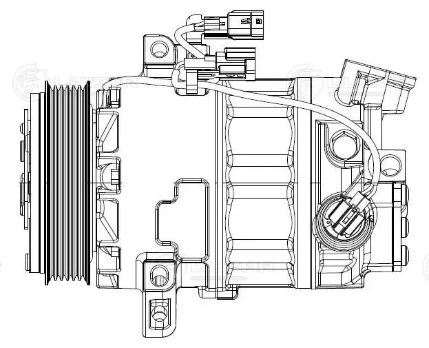 Компресор системи кондиціювання Luzar LCAC1431 ціна, від 195.06 USD