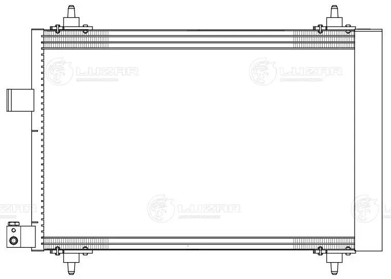 Конденсатор кондиціонера Luzar LRAC2004 ціна, від 64.02 USD