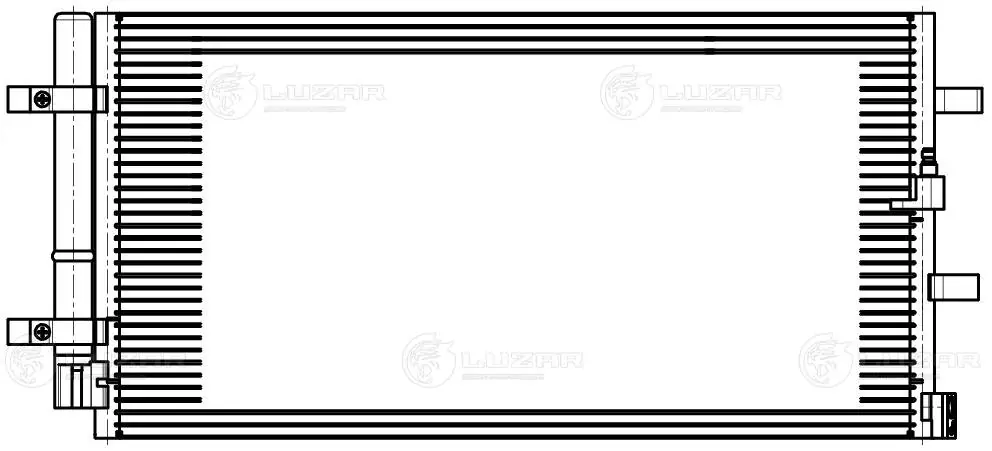 Купити Радіатор кондиціонера Porsche MACAN S 95B