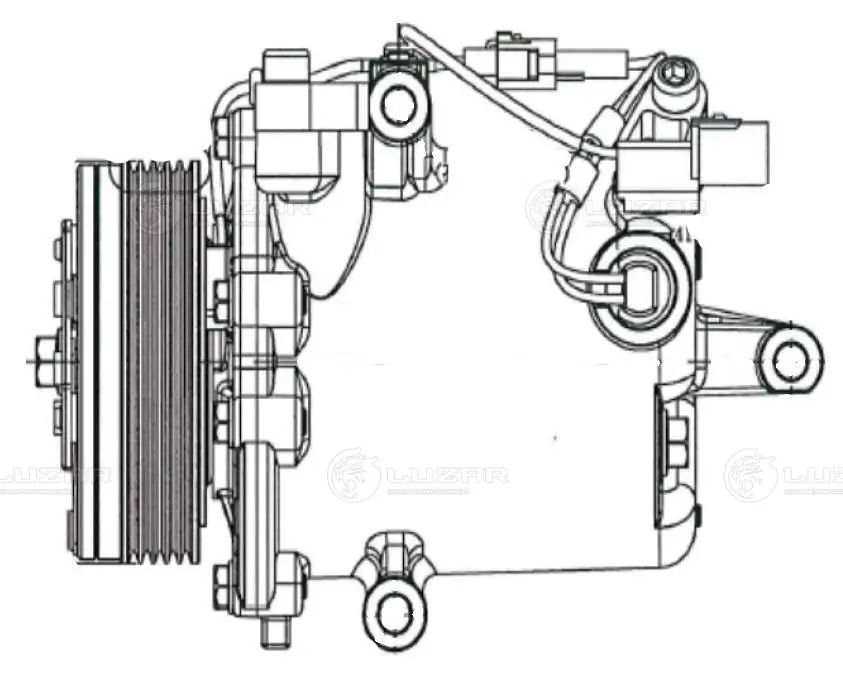 Купити Компресор кондиціонера Mitsubishi Colt VII Z3