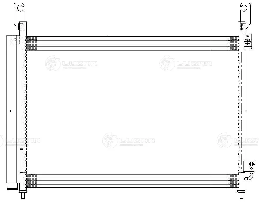 Конденсатор кондиціонера Renault Koleos позашляховик (HY0) (2008 - 2026) ціна, від 89.83 USD