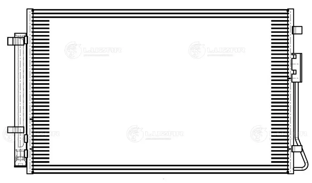 Конденсатор кондиціонера Luzar LRAC0824 ціна, від 80.58 USD