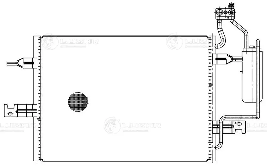 Конденсатор кондиціонера Luzar LRAC2131 ціна, від 78.13 USD
