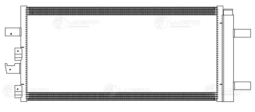 Конденсатор кондиціонера Luzar LRAC2613 ціна, від 122.95 USD