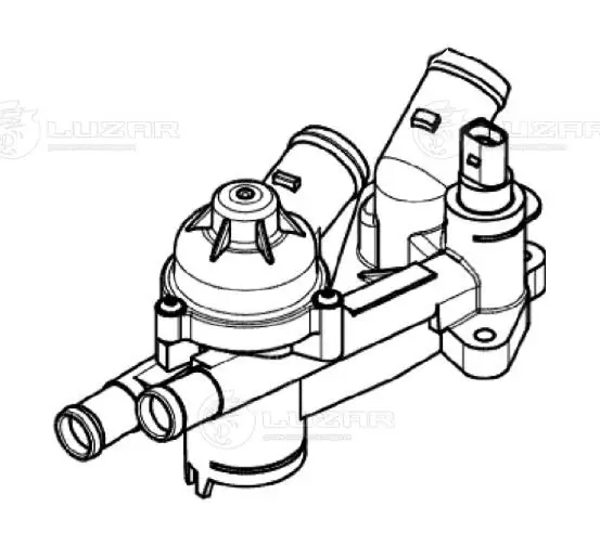 Кожух термостата Luzar LT1802 ціна, від 23.34 USD