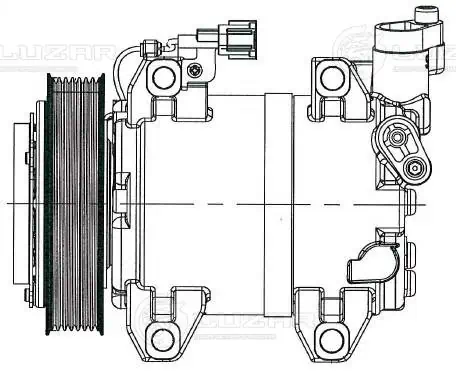 Компресор системи кондиціювання Luzar LCAC1451 ціна, від 182.87 USD