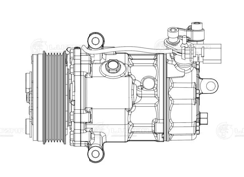 Компресор системи кондиціювання Luzar LCAC1852 ціна, від 123.73 USD