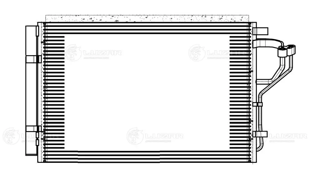 Конденсатор кондиціонера Luzar LRAC08X6 ціна, від 59.47 USD